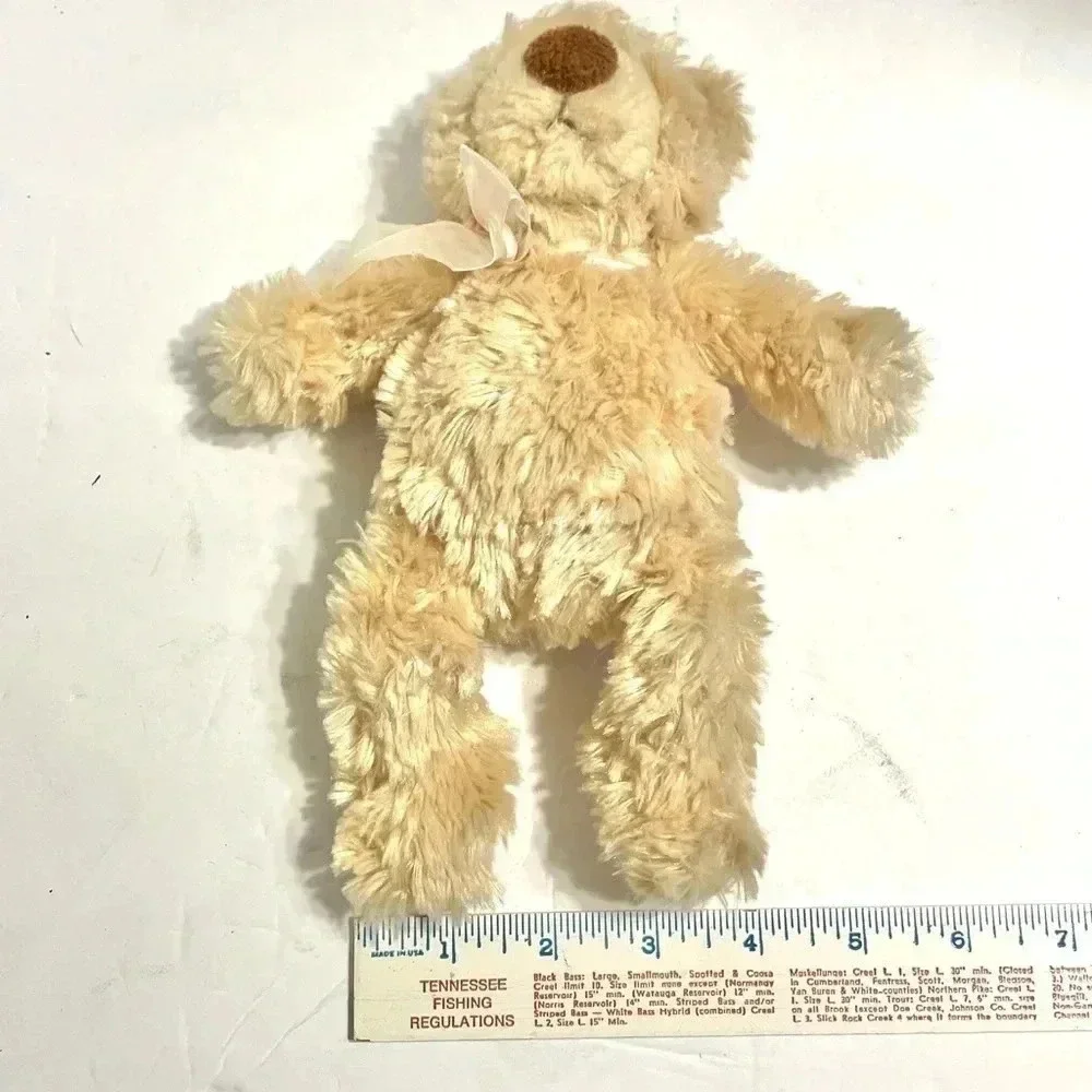 Gund Teddy Bear Plush 9” Stuffed Animal Blonde Tan